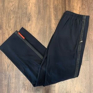 Prada Stretch Nylon Trim Sweatpants